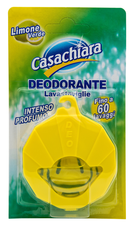 Mycí prostředky - CASACHIARA DEODORANTE LAVASTOVIGLIE limone verde 4 ml osvěžovač myčky nádobí