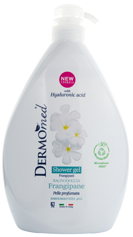 Kosmetika - DERMOMED BAGNODOCCIA  FRANGIPANE 1000 ml sprchový gel s vůní květů plumérie
