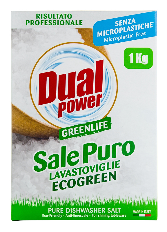 Eko drogerie - DUAL POWER GREENLIFE SALE PURO 1 kg sůl do myčky