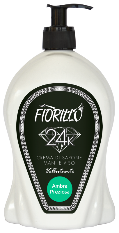 Kosmetika - FIORILLO Crema di Sapone Ambra Preziosa 750 ml tekuté mýdlo