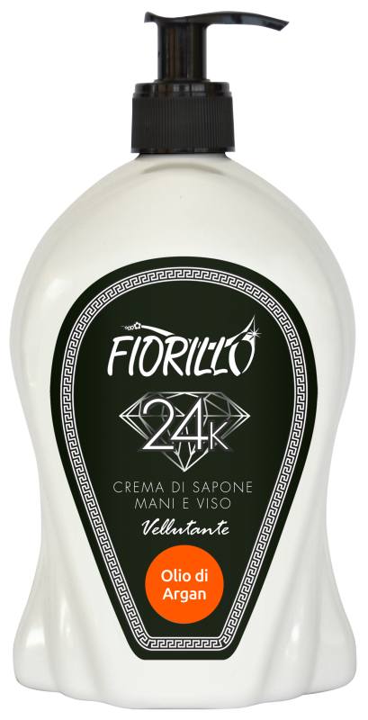 Kosmetika - FIORILLO Crema di Sapone Olio di Argan 750 ml tekuté mýdlo