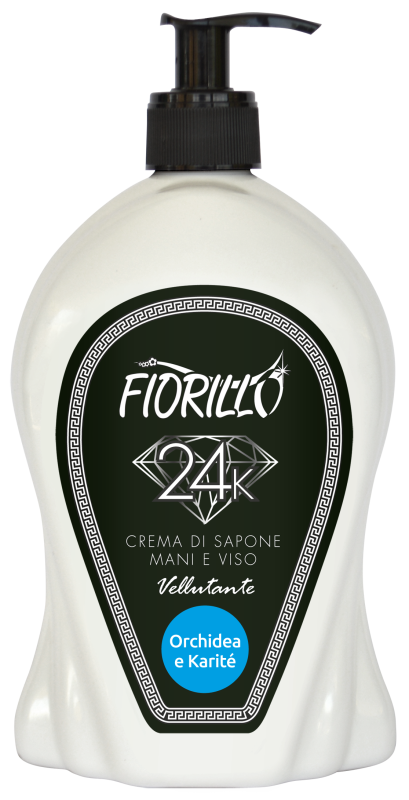 Kosmetika - FIORILLO Crema di Sapone Orchidea e Karité 750 ml tekuté mýdlo