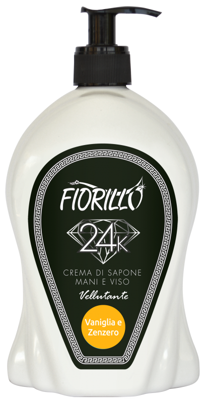 Kosmetika - FIORILLO Crema di Sapone Vaniglia e Zenzero 750 ml tekuté mýdlo