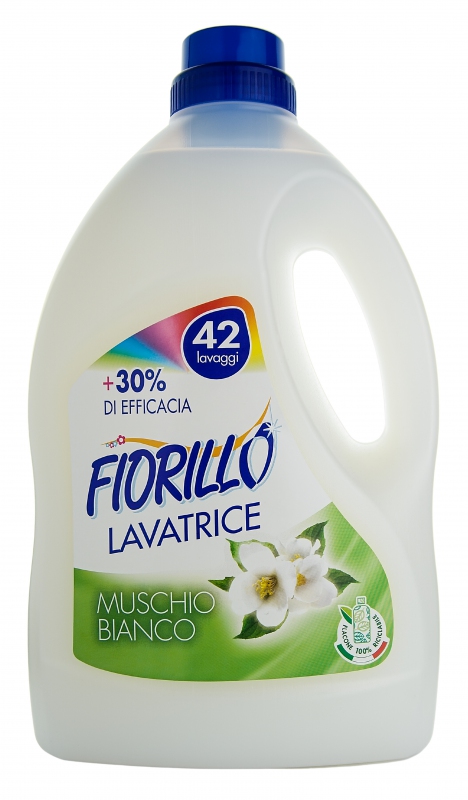 Prací prostředky - FIORILLO LAVATRICE MUSCHIO BIANCO 2500 ml prací gel
