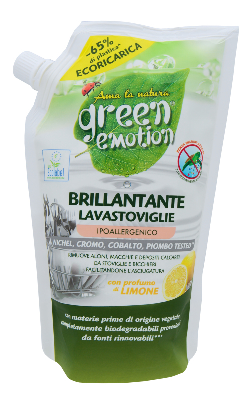 Eko drogerie - green emotion BRILLANTANTE 500 ml hypoalergenní leštidlo do myčky