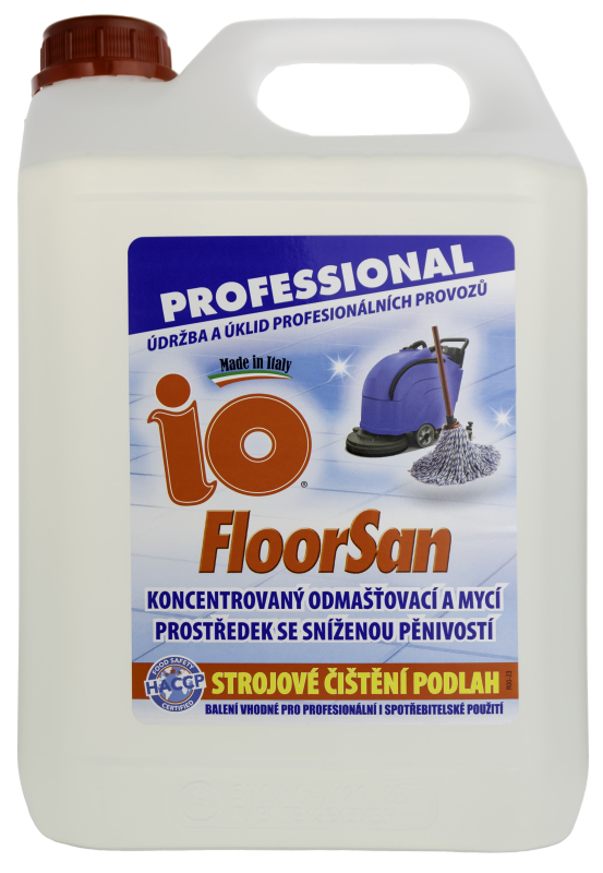 XXL balení - IO FLOORSAN 5l čistící prostředek na podlahy