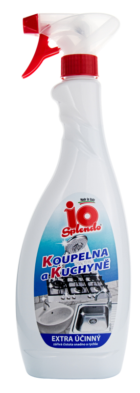 Čisticí prostředky - IO SPLENDO KOUPELNA A KUCHYNĚ 750 ml čistič na vodní kámen a nečistoty v koupelně a kuchyni