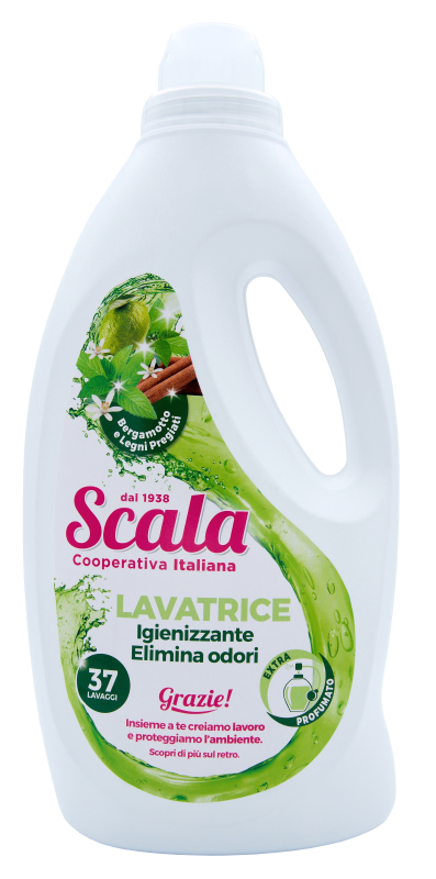 Prací prostředky - SCALA LAVATRICE Bergamotto e Legni Pregiati 1500 ml prací gel