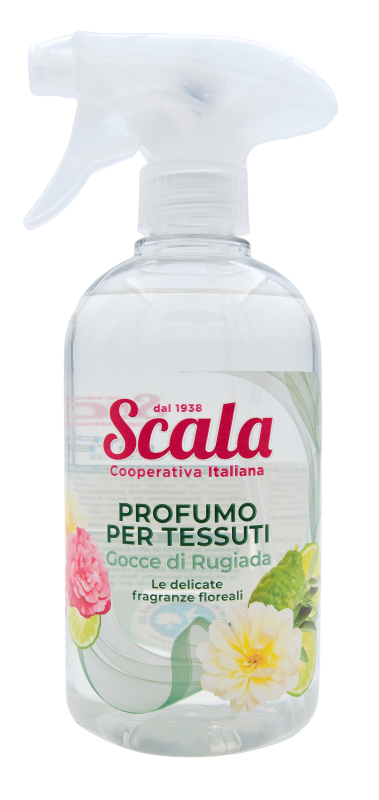 Prací prostředky - SCALA PROFUMO PER TESSUTI Gocce di Rugiada 500 ml parfém na prádlo a do interiéru