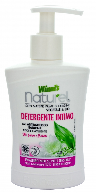 Bio kosmetika - WINNI´S NATUREL zelený čaj 250 ml intimní mýdlo