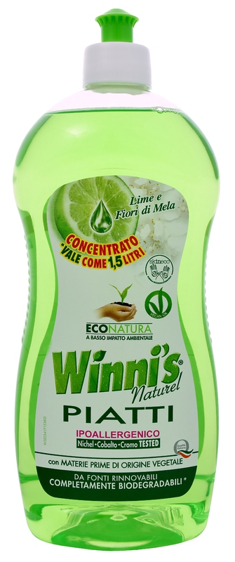 Mycí prostředky - WINNI´S Piatti Lime 750 ml prostředek na nádobí