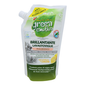 green emotion BRILLANTANTE 500 ml hypoalergenní leštidlo do myčky