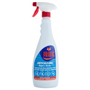 PRATIC ANTICALCARE BAGNO E DOCCIA 750 ml čistič na sprchové zástěny