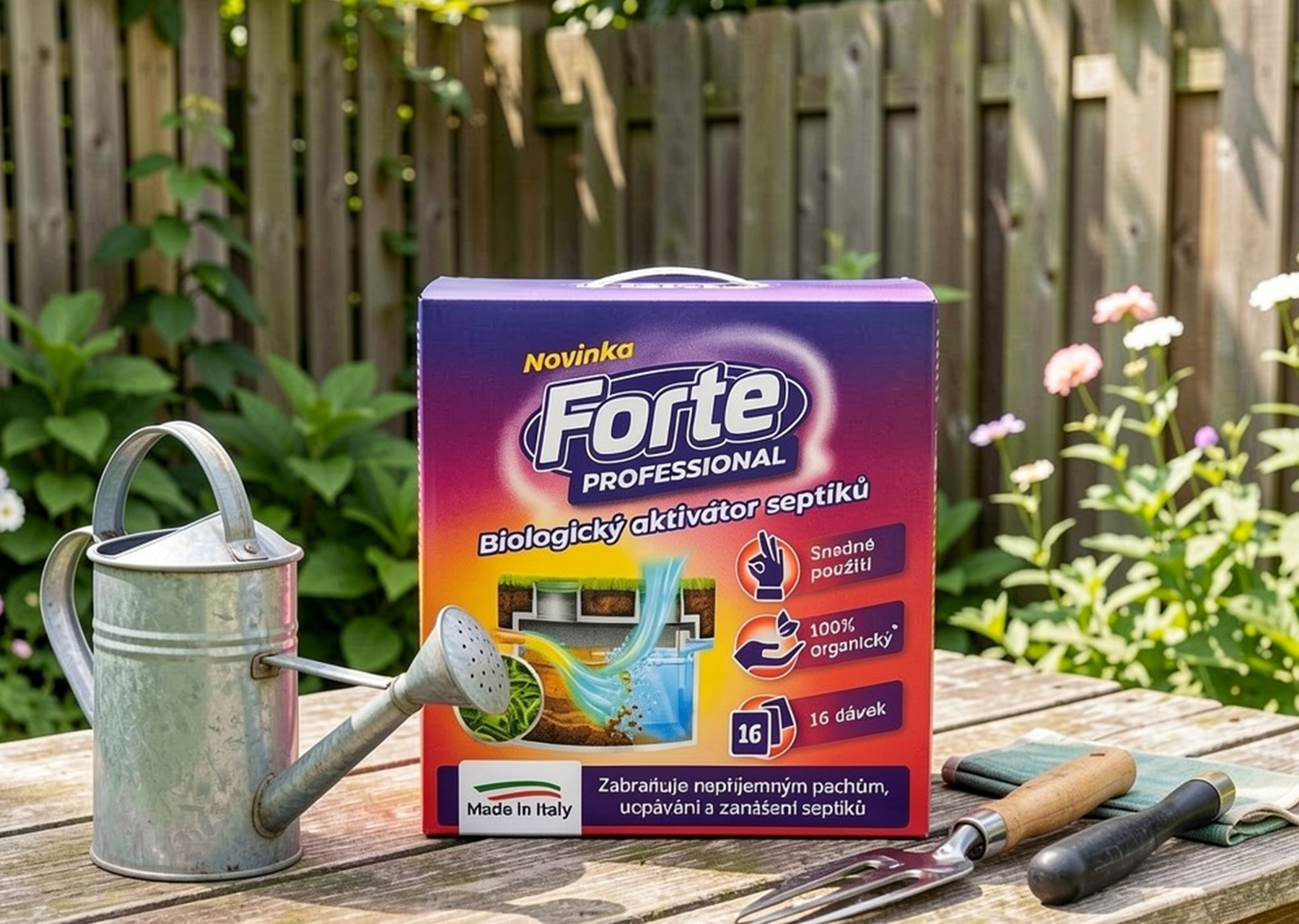 FORTE PROFESSIONAL - biologický aktivátor septiků